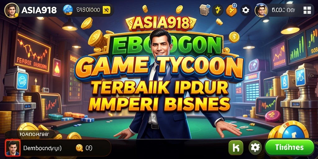Tangkapan layar utama ASIA918 dengan gameplay yang menarik.