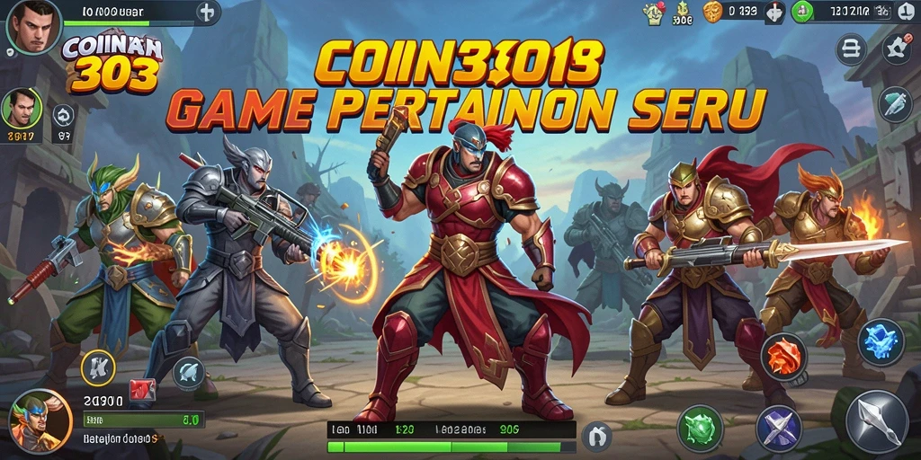 Tampilan gameplay COIN303 yang mendebarkan dan penuh aksi.