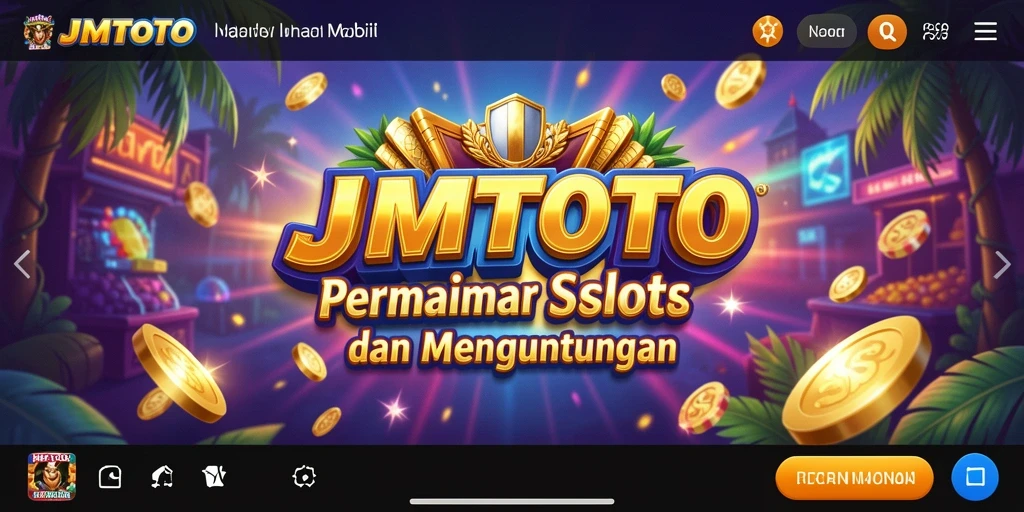 Gameplay JMTOTO menampilkan aksi slot yang mengasyikkan dan penuh warna.