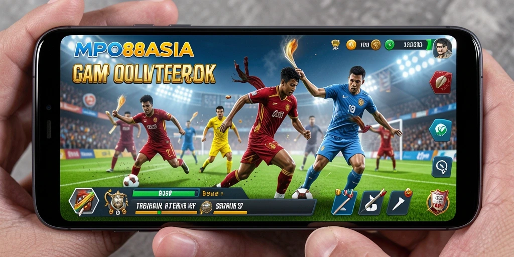 Tampilan gameplay MPO88ASIA yang mendebarkan dan penuh aksi olahraga.