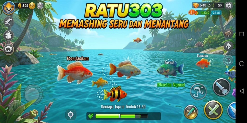 Tangkapan ikan yang spektakuler dalam RATU303.
