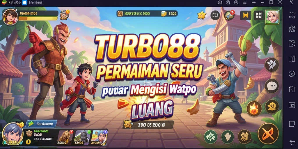 Gameplay seru TURBO88 yang menyenangkan dan mudah diakses.